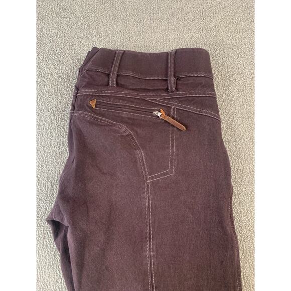 Ariat Riding Pants Equestrian Brown Size 28R - Picture 6 of 12